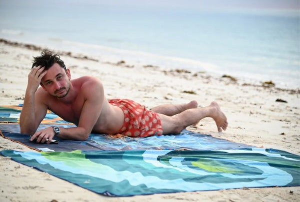 Strandlaken XL Soobluu Bomb Green