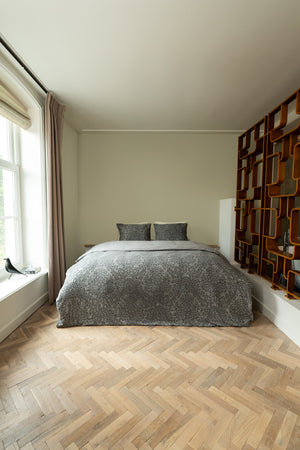 Dekbedovertrek Linolux Barok Antracite