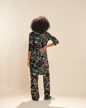 Nachthemd Essenza Emmy Augustine Antraciet