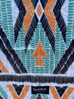 Strandlaken Linolux Canggu Beach Blue Green