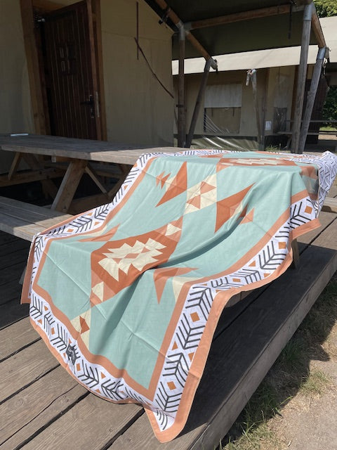 Strandlaken Linolux Tulum Blue