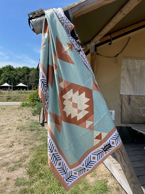 Strandlaken Linolux Tulum Blue