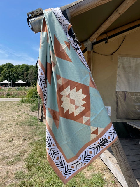 Strandlaken Linolux Tulum Blue