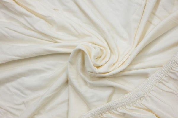 Hoeslaken Linolux Jerey Off White