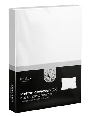 Molton Kussensloop Linolux 100% Katoen (2 stuks)