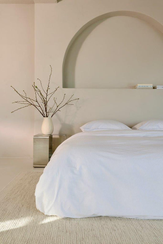 Dekbedovertrek Linolux Fresh Stripe Sand