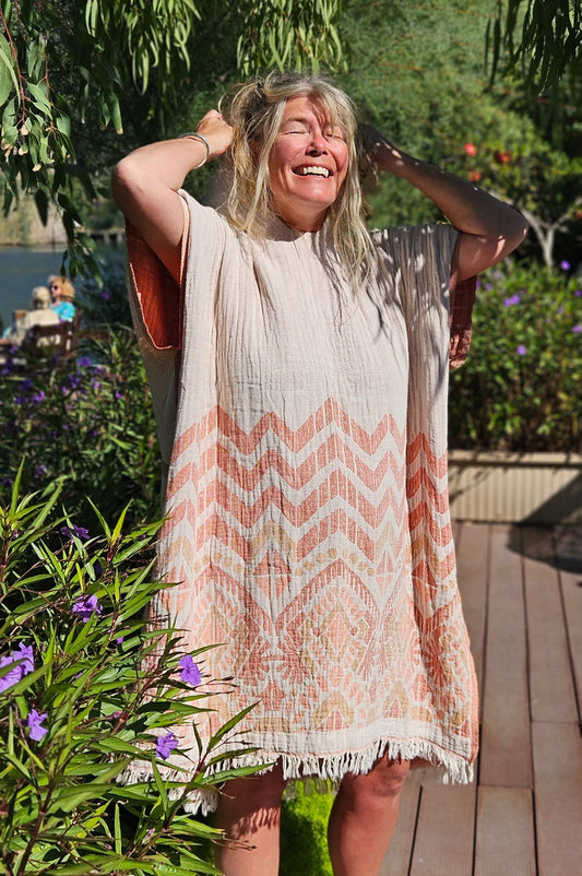 Zusenzomer Poncho Reza Terra