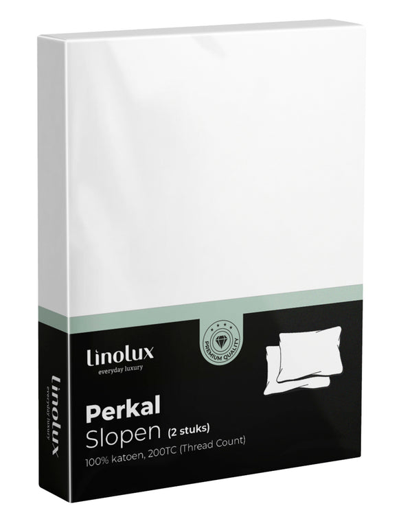 Kussensloop Linolux Perkal White