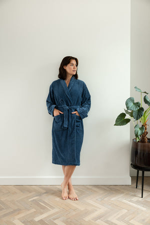 Badjas Linolux Platinium Denim