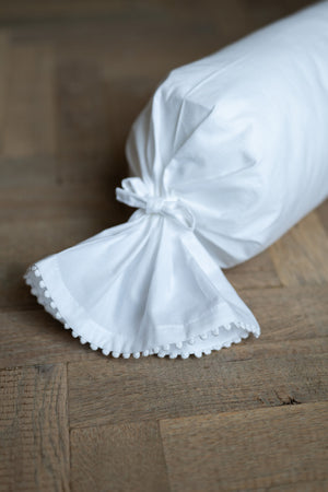 Linolux Nekrolsloop Pompom White 15x40