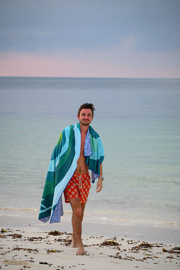 Strandlaken XL Soobluu Bomb Green