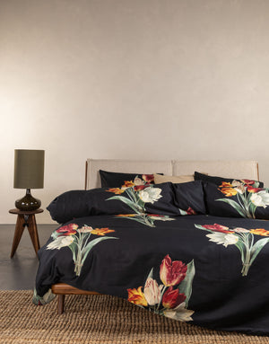 Dekbedovertrek Essenza Tosca Antraciet