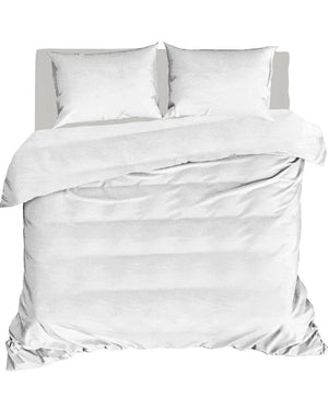Dekbedovertek Linolux Washed Cotton White