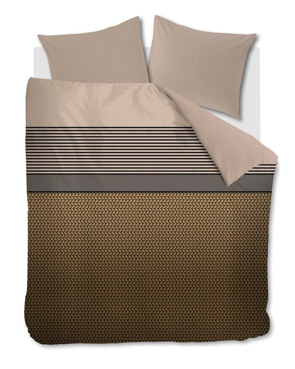 Dekbedovertrek Beddinghouse  Dutch Design Shitake Bruin