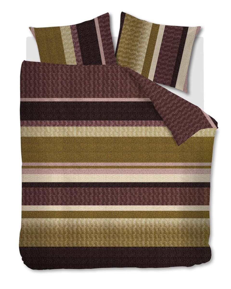 Dekbedovertrek Beddinghouse Jorren Dark Red