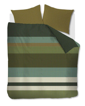 Dekbedovertrek Beddinghouse Juno Green Flanel