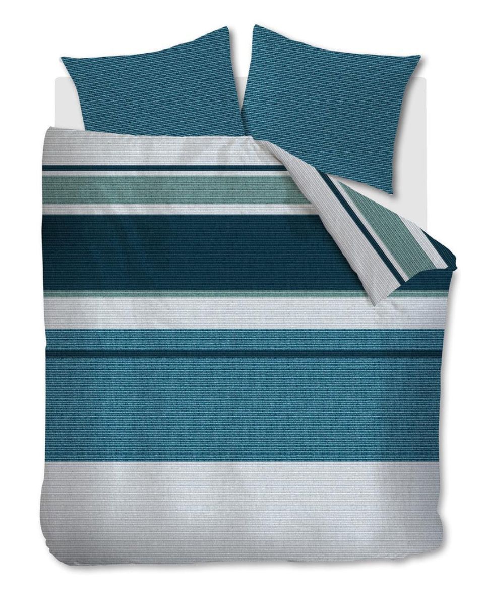 Dekbedovertrek Beddinghouse Laila Blue Flanel