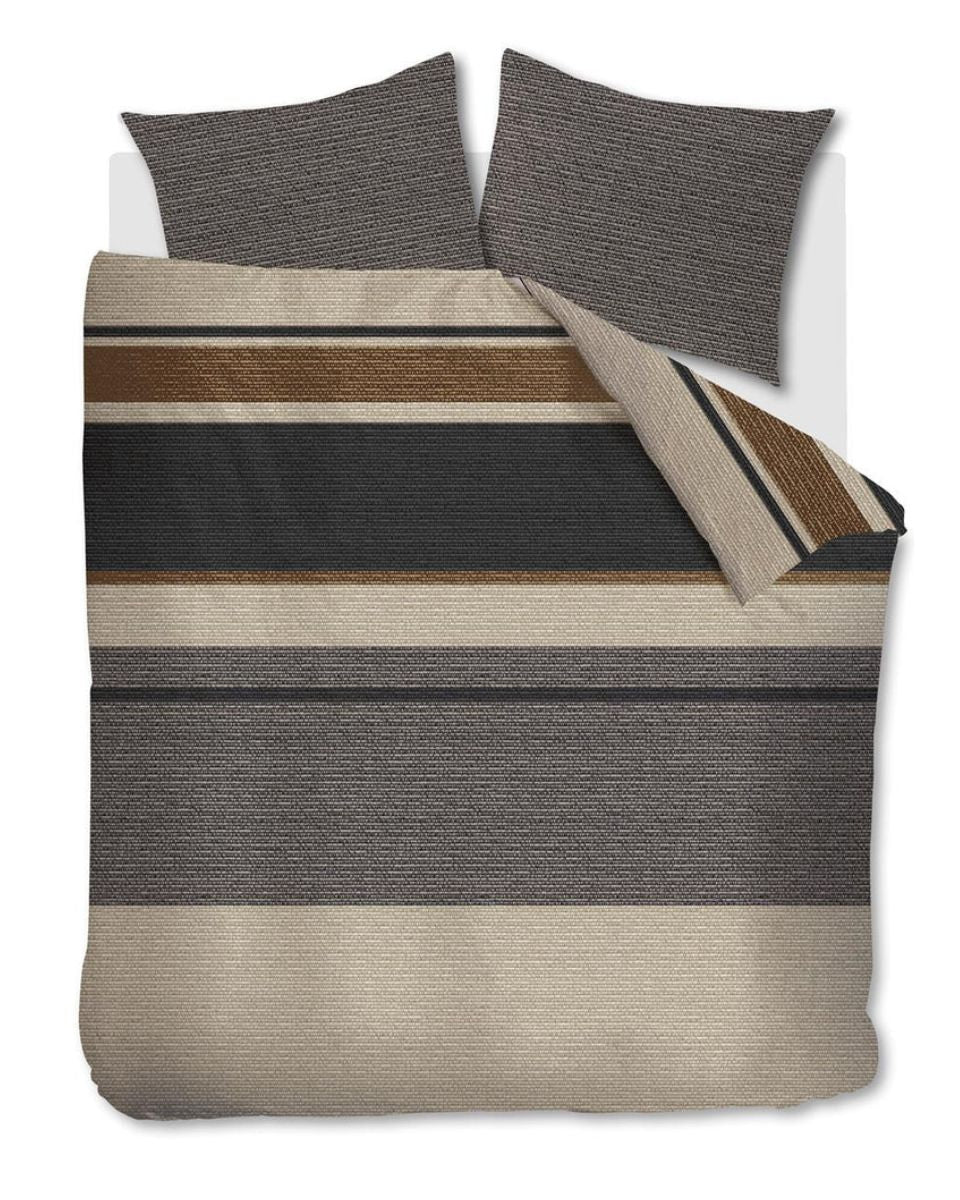 Dekbedovertrek Beddinghouse  Laila Dark sand Flanel