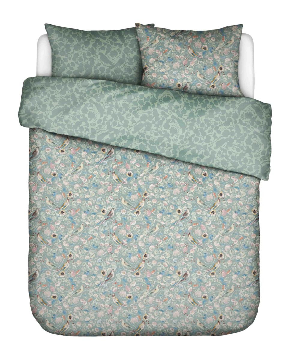 Dekbedovertrek Essenza Aleste Surf Green