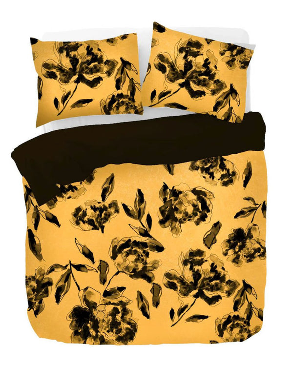 Dekbedovertrek Kayori Akihiro Okergeel