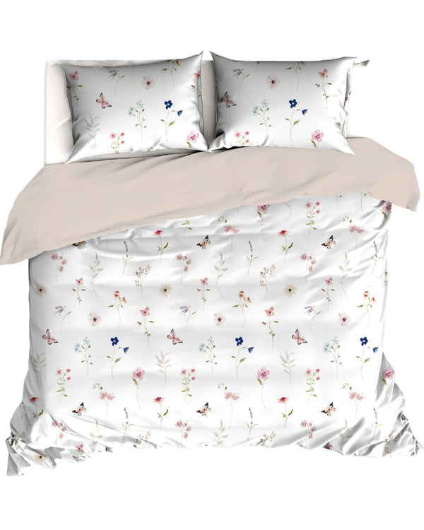 Dekbedovertrek Linolux Butterfly Garden Naturel