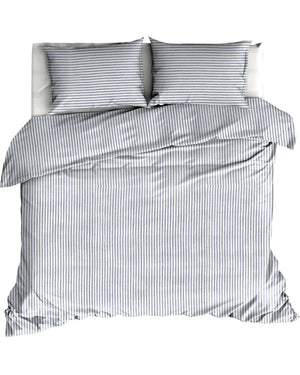 Dekbedovertrek Linolux Vintage Stripe Antraciet