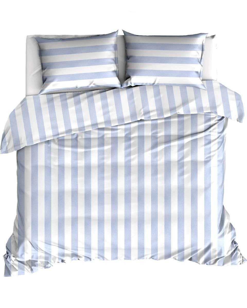 Dekbedovertrek Livello Beach Stripe Blue