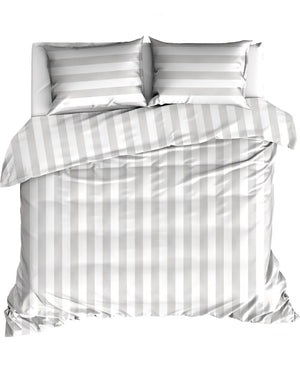 Dekbedovertrek Livello Beach Stripe Grey