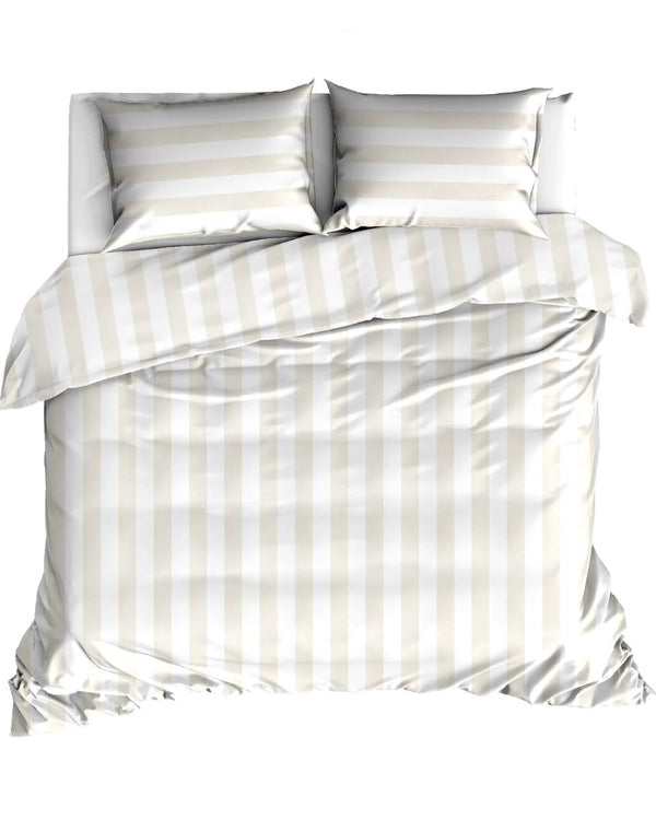 Dekbedovertrek Livello Beach Stripe Sand
