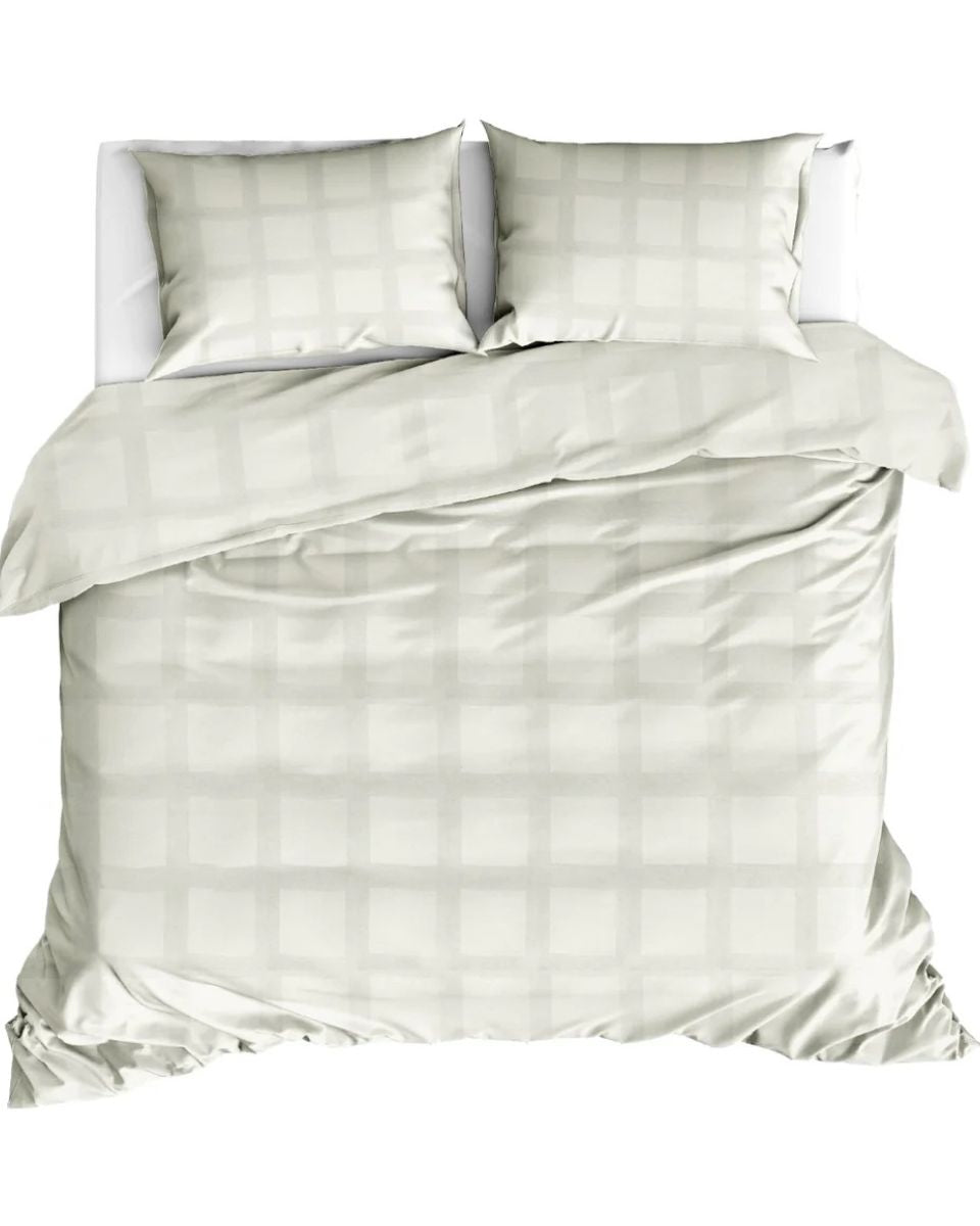 Dekbedovertrek Livello Quadrant Off White