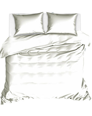 Dekbedovertrek Livello Uni Satijn Off White