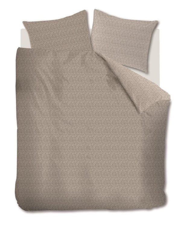 Dekbedovertrek Riviera Maison Braided Taupe