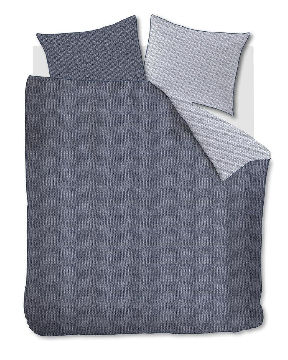 Dekbedovertrek Riviera Maison Twisted Blue