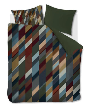 Dekbedovertrek Beddinghouse Roan Olive Green