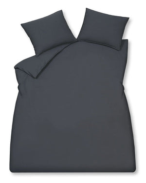 Dekbedovertrek Vandyck Washed Cotton Ink Blue