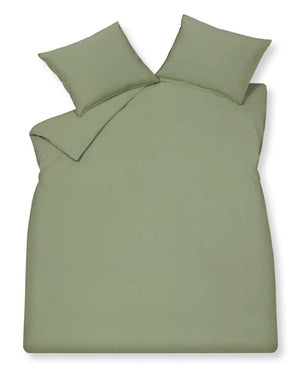 Dekbedovertrek Vandyck Washed Cotton Smoke Green