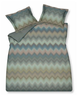 Dekbedovertrek Vandyck Ziggy Sage Green