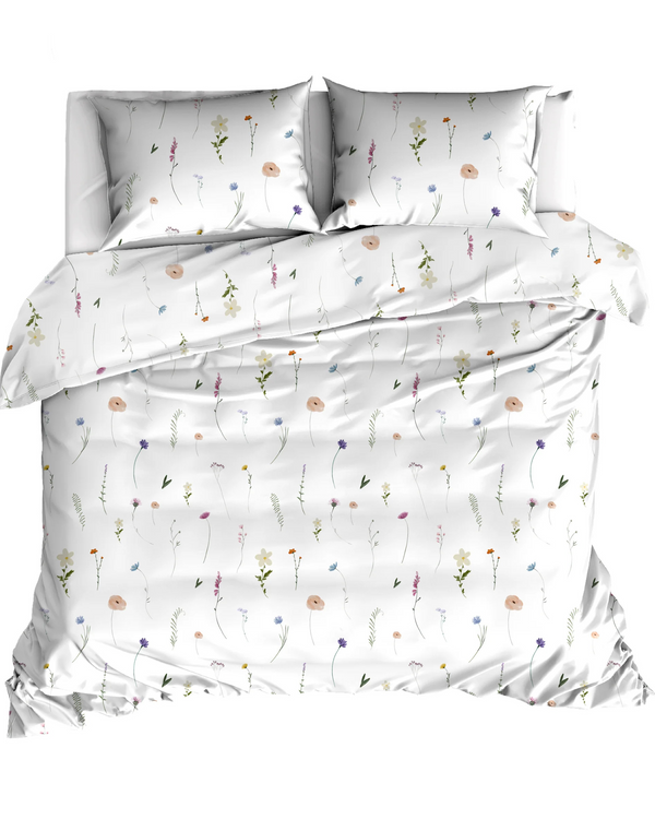 Dekbedovertrek Livello Field Flowers Natural