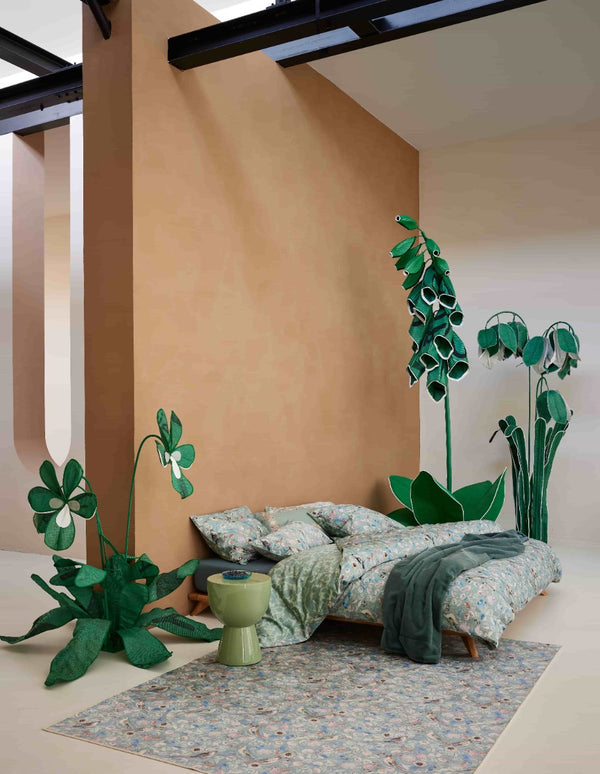 Sfeer Dekbedovertrek Essenza Aleste Surf Green