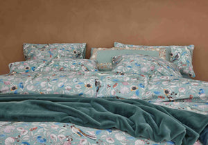 Sfeer Dekbedovertrek Essenza Aleste Surf Green