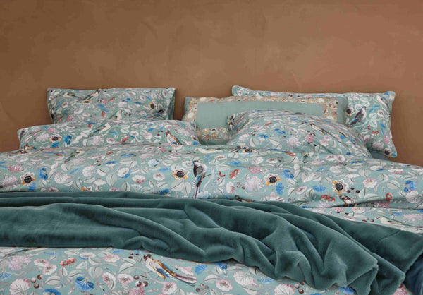 Sfeer Dekbedovertrek Essenza Aleste Surf Green