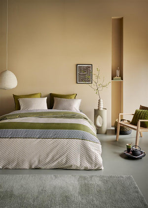 Sfeer Dekbedovertrek Beddinghouse Aster Green