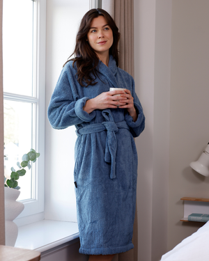 Badjas Linolux Home Stripes Denim