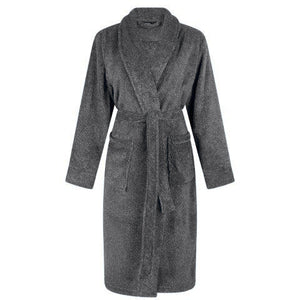 Badjas Linolux Olan Grey voorkant