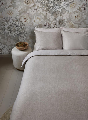 Dekbedovertrek Riviera Maison Chevron  Weave Sand voorstaand