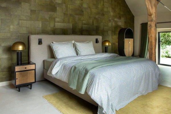 Dekbedovertrek Livello Mille Fleurs Blue sfeer