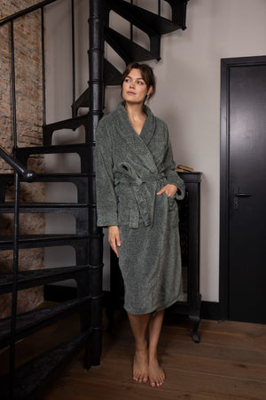 Badjas Linolux Olan Green model