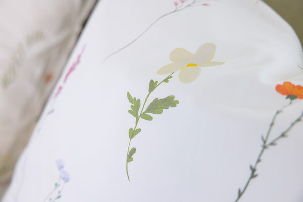 Dekbedovertrek Livello Field Flower Natural detail 2