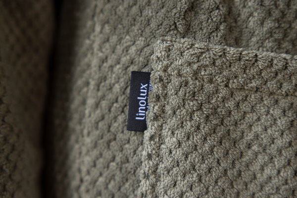 Badjas Linolux Lio Moss detail