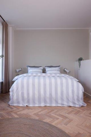 Dekbedovertrek Livello Beach Stripe Grey mood